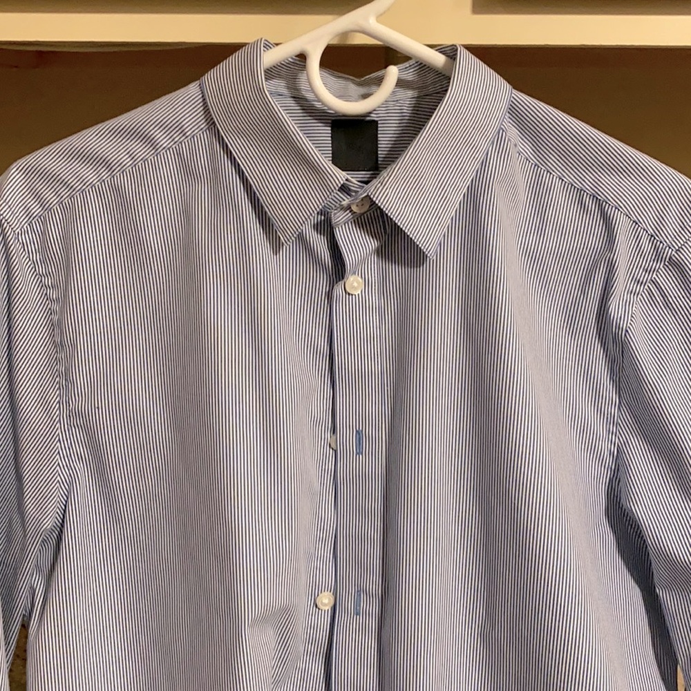 Easy iron slim fit dress shirt H&M Medium
